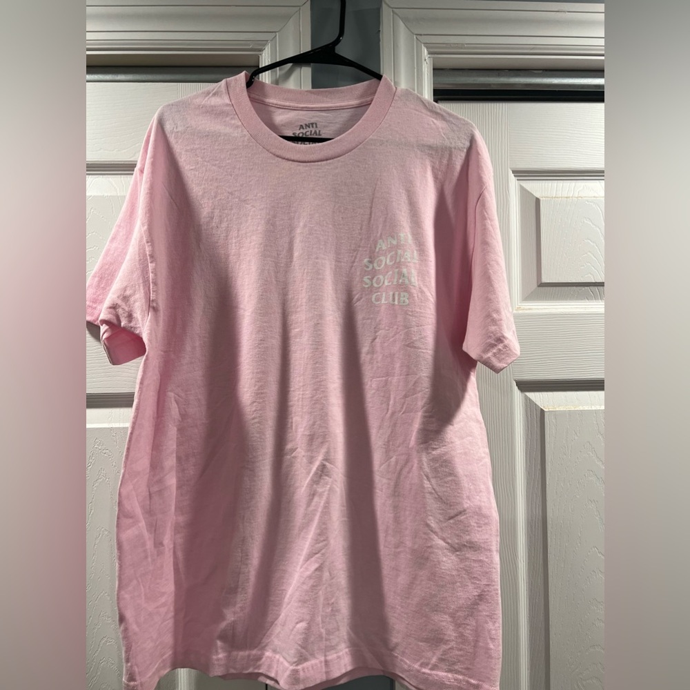 Men’s Pink Anti Social Social Club Tshirt